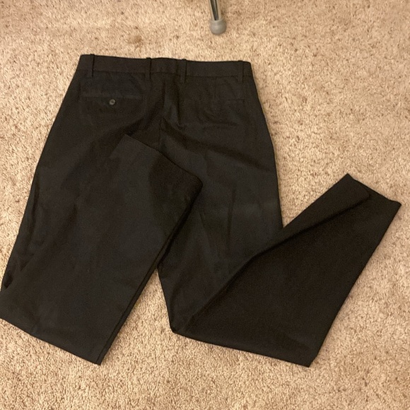 Gap Very Dark Blue Tailored Relaxed Fit Men’s Trousers or Pants Like New 31 X 34 - Picture 4 of 9